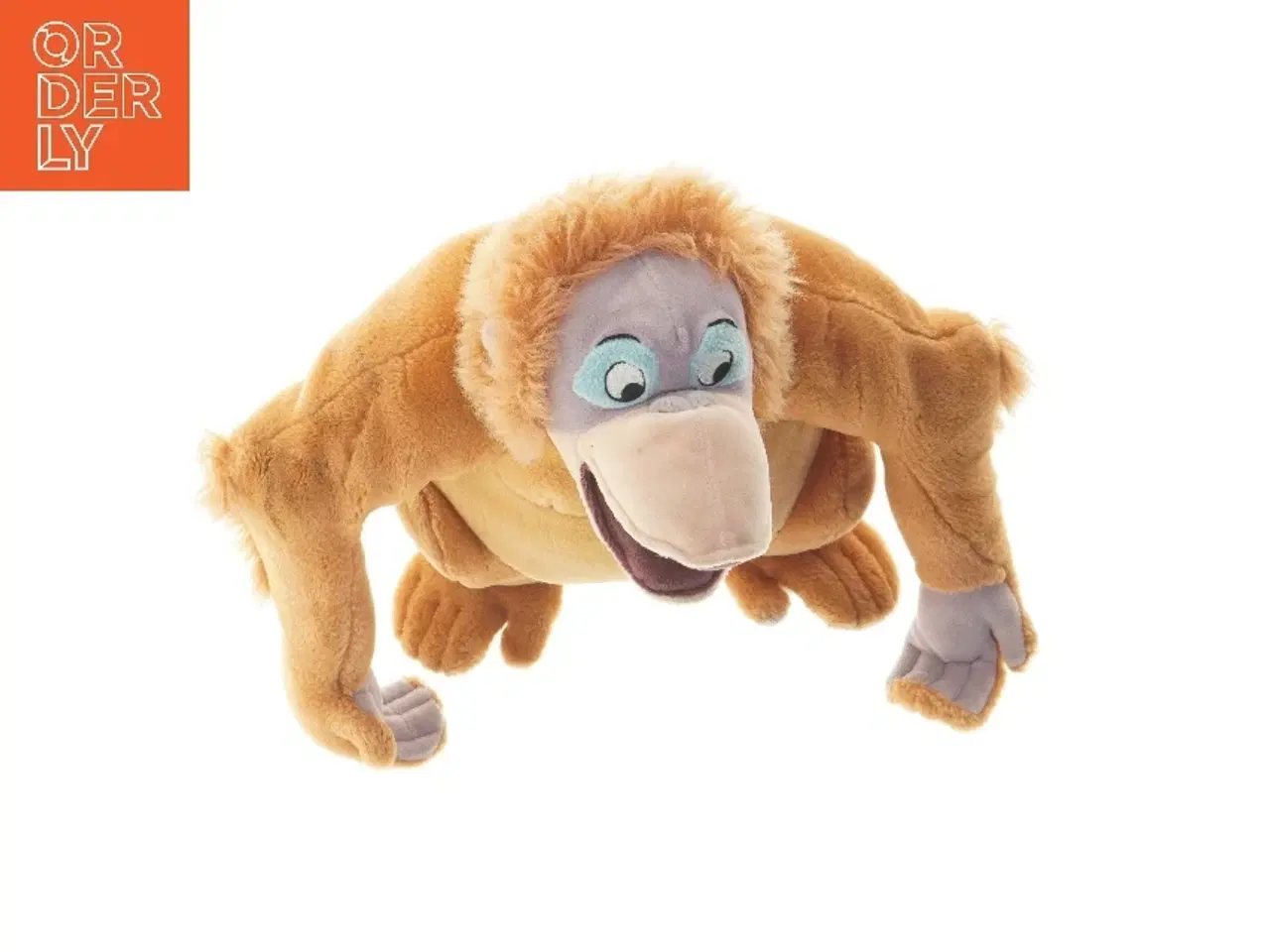 Billede 1 - Plys abe legetøj (str. 29x32,5 cm)