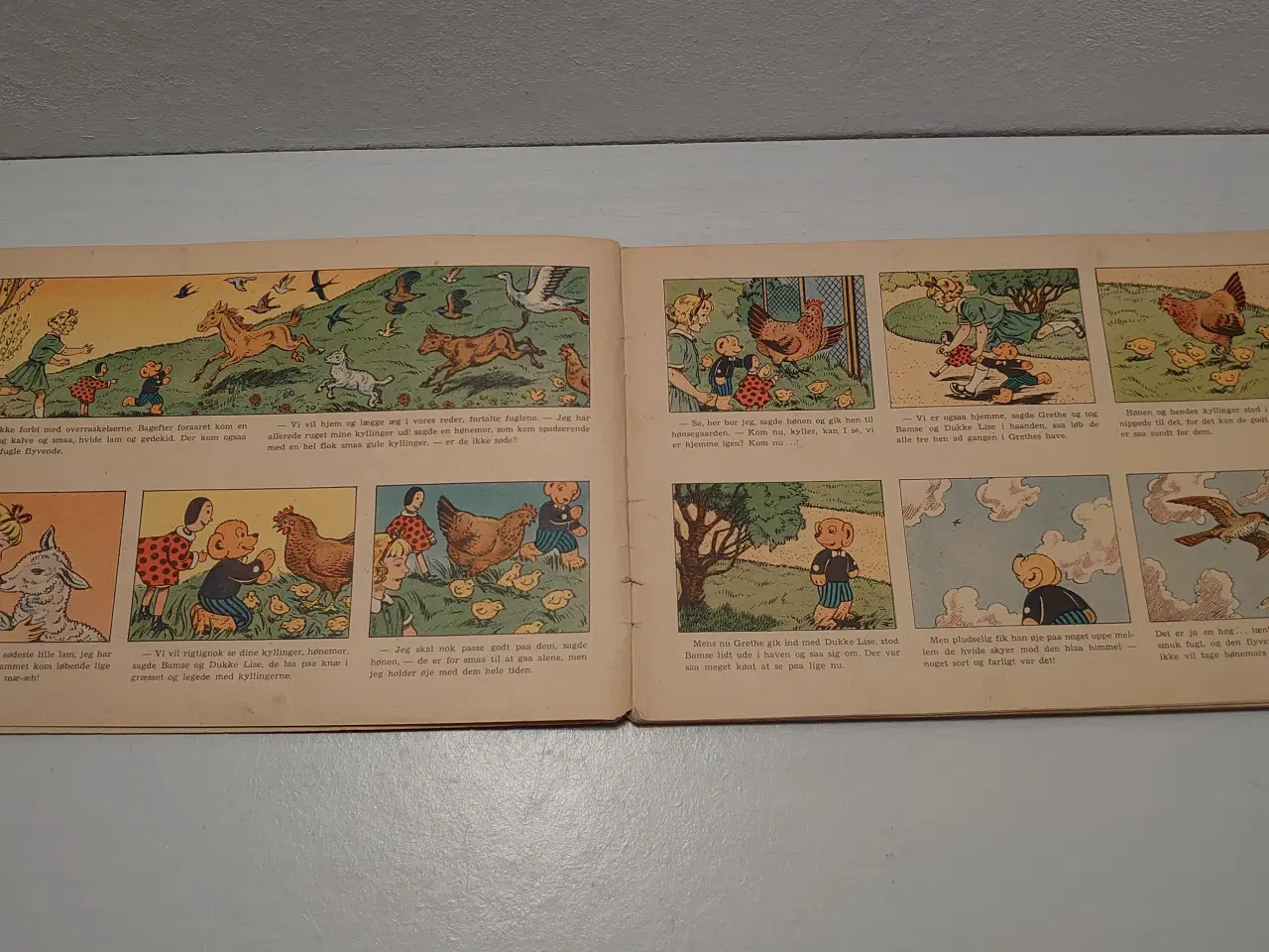 Billede 3 - Bamse og Guldfugen. 1.udg.1.oplag. 1951.