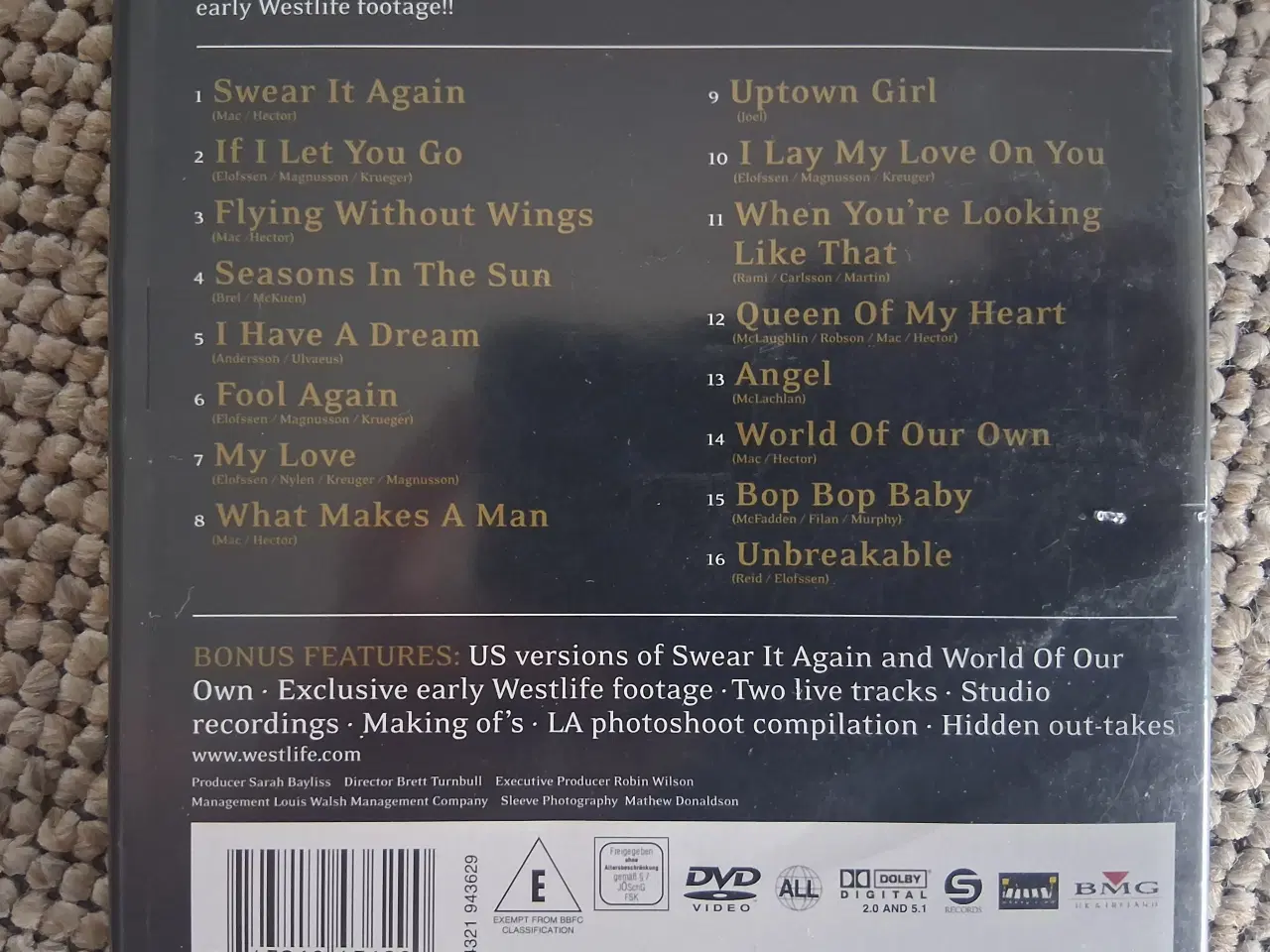 Billede 3 - Westlife Unbreakable Greatest Hits