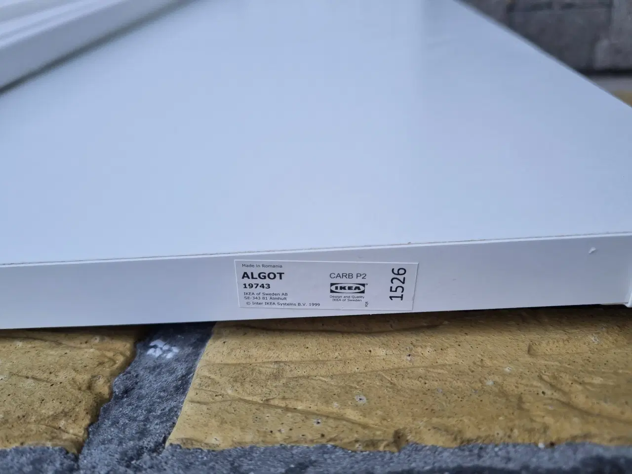 Billede 2 - Ikea Algot vægskinne/hylder