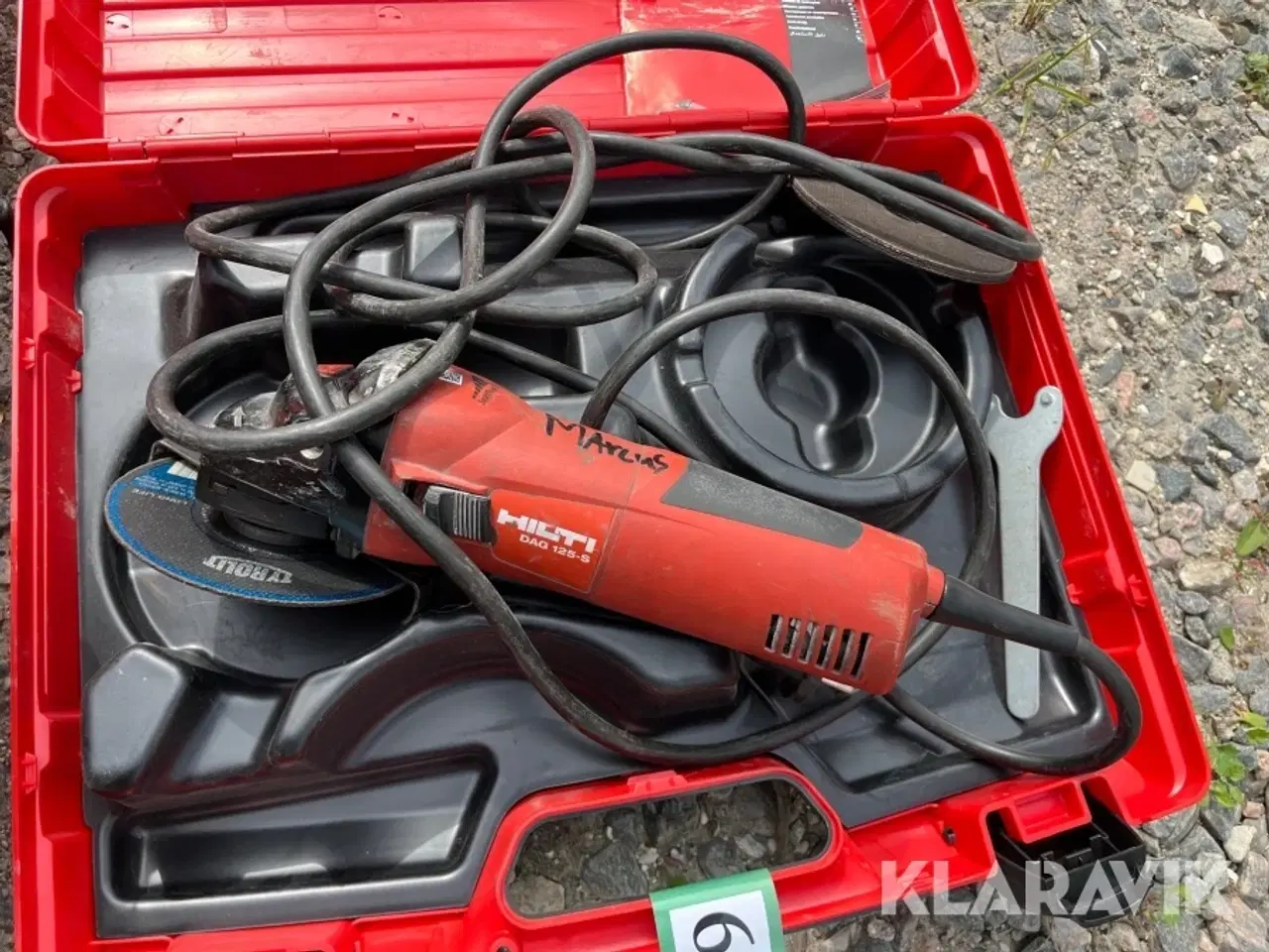 Billede 8 - Borehammer og vinkelsliber Hilti TE 5 A/DAG 125-S