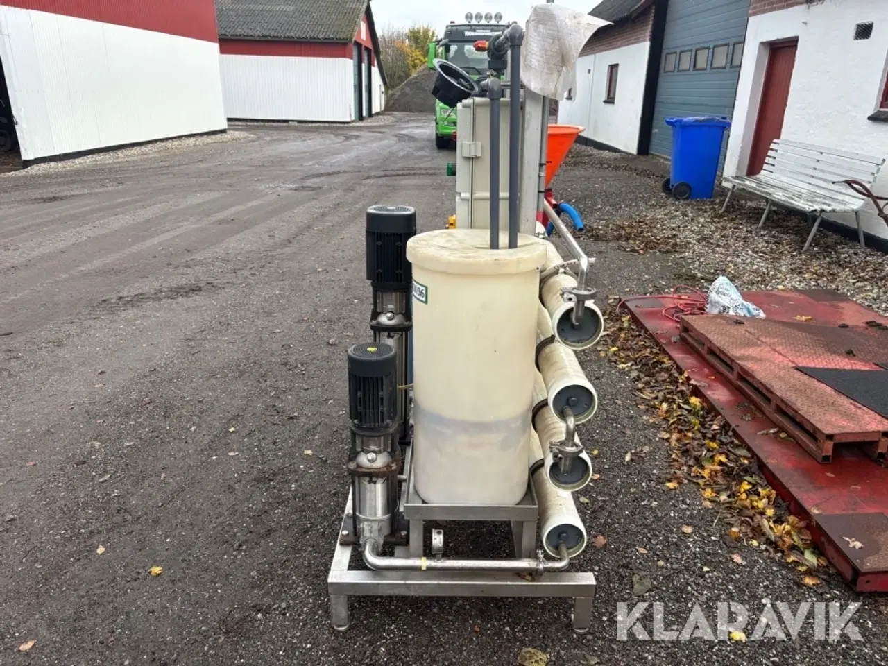 Billede 2 - Ultrafiltreringsanlæg Simon Moos Maskinfabrik NF til vand med kulfilter