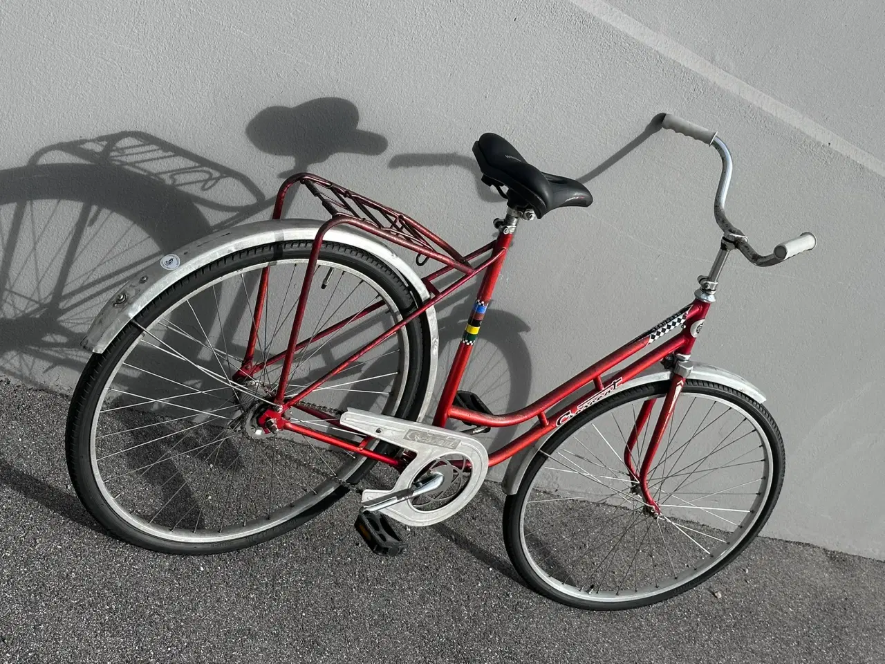 Billede 4 - Rød Crescent retro damecykel