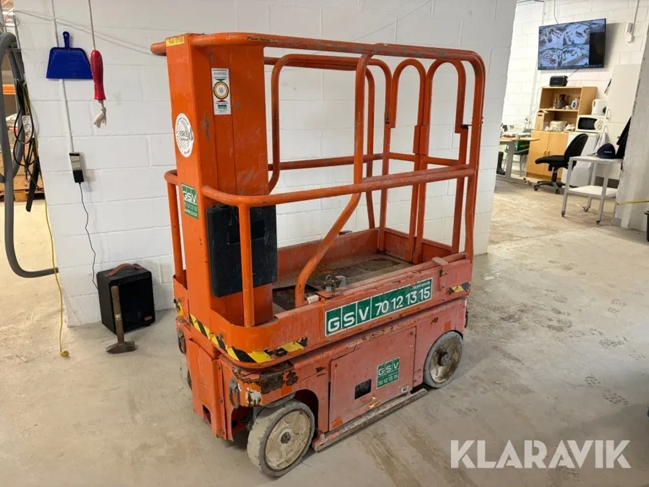 Billede 1 - Søjlelift Snorkel TM12 5.6m