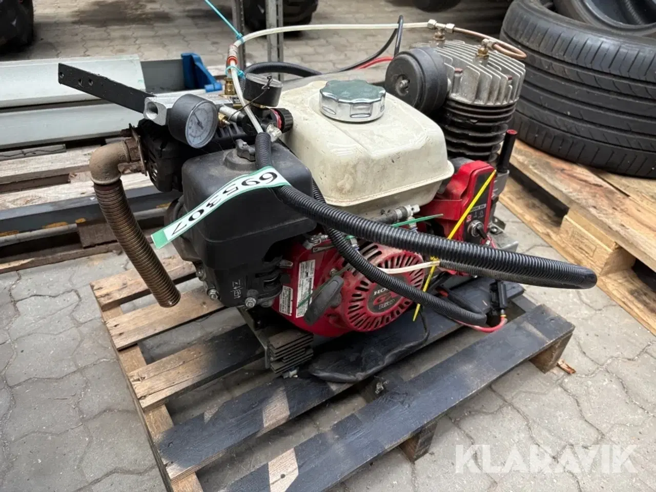 Billede 2 - Kompressor Reno 550/?2 uden lufttank