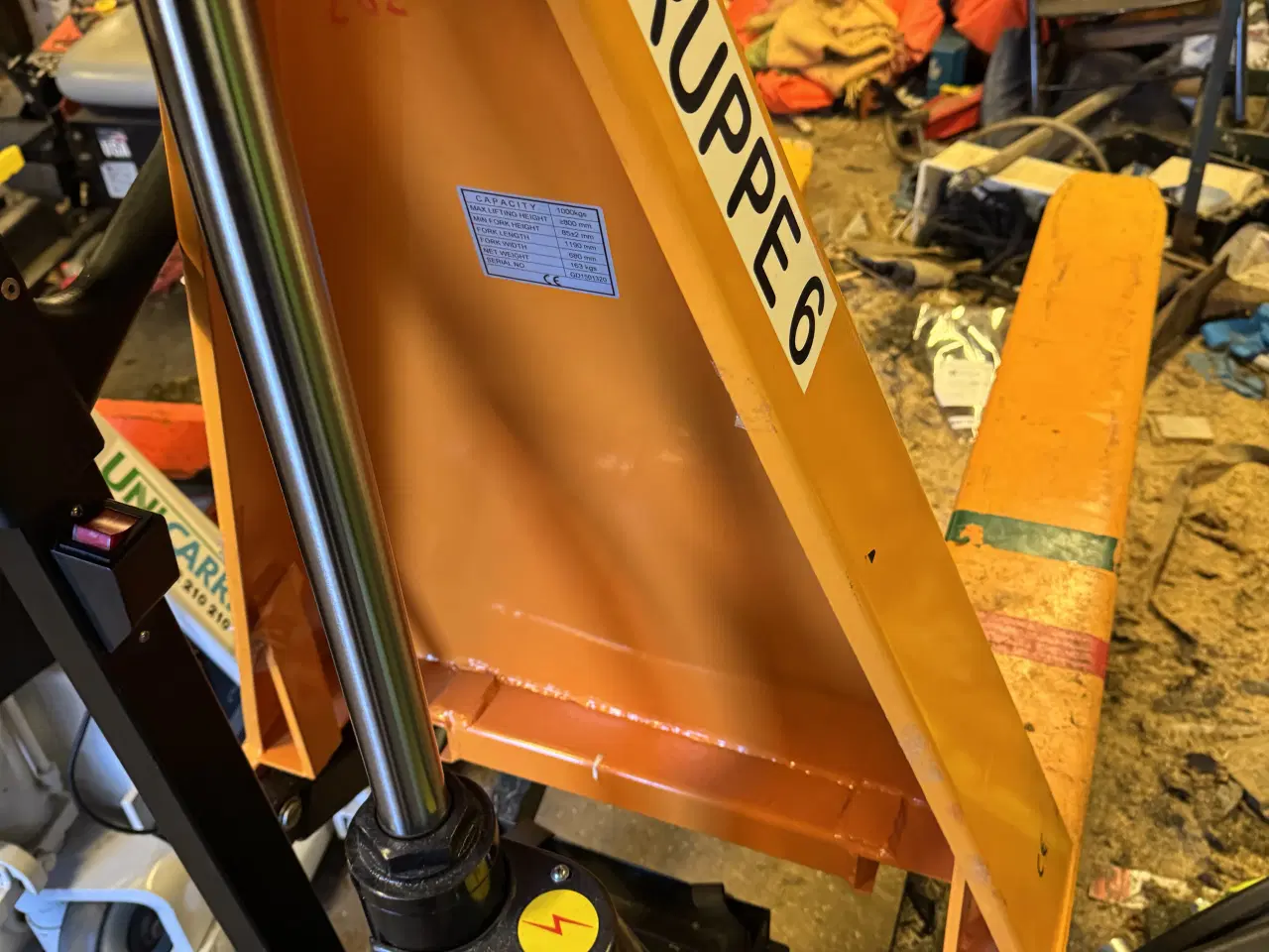 Billede 5 - -2 stk. El Højde palleløfter, sakseløfter-