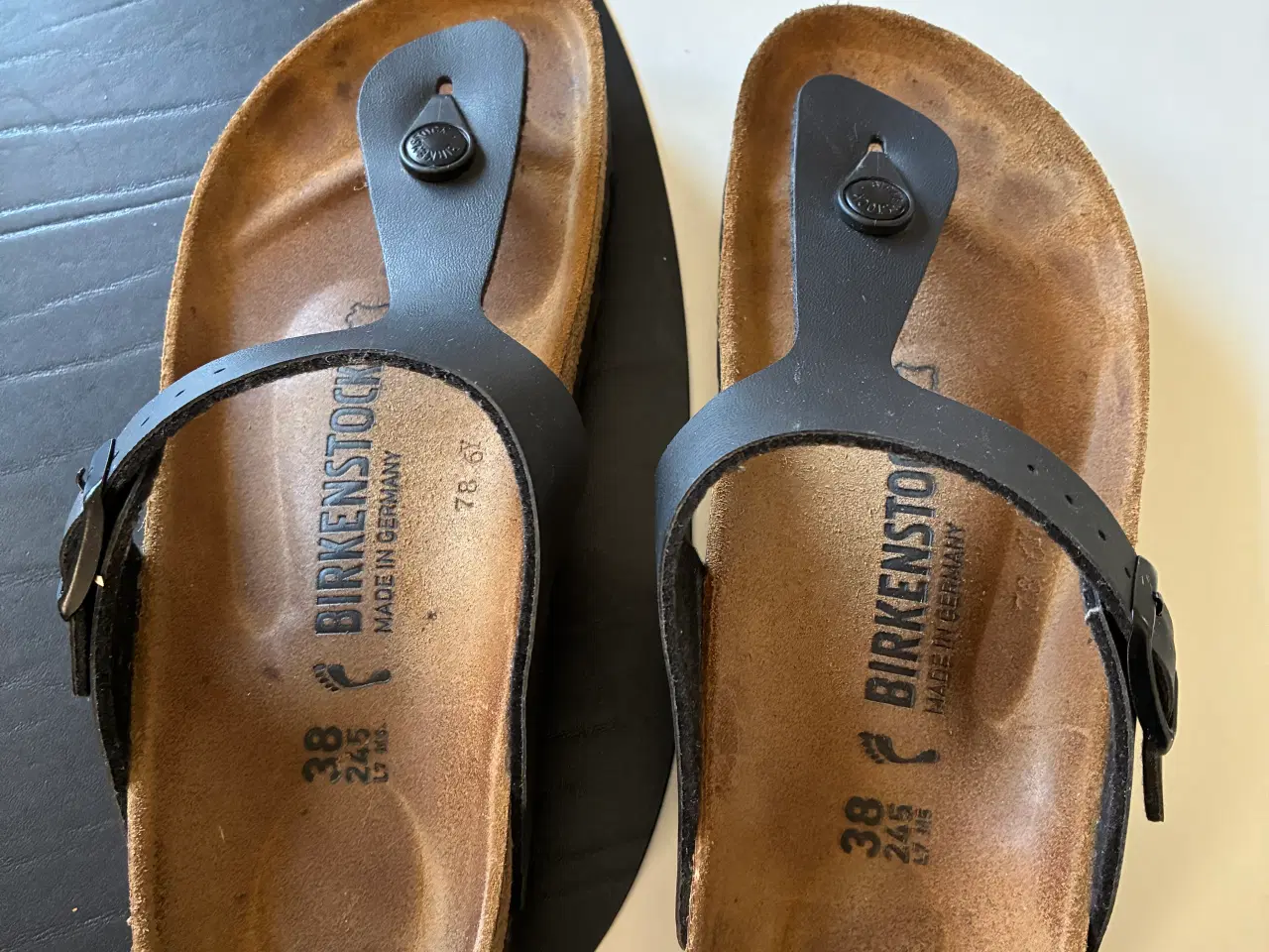 Billede 1 - Birkwnstock sandaler sorte 