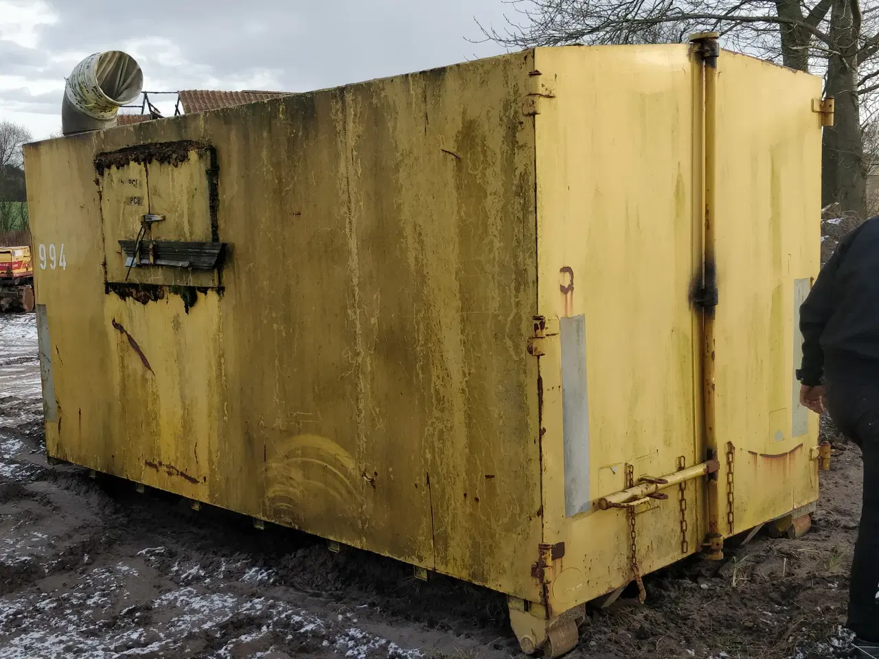 Billede 2 - Container 4 mtr lukket