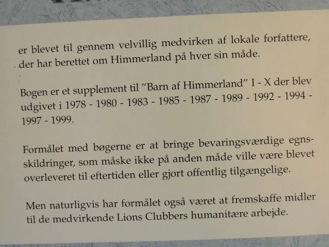 Billede 3 - barn af himmerland 11, red. af leif blindbæk mfl.,