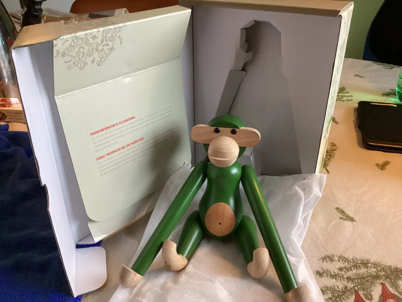 Billede 7 - Abe grøn str.ca 20 cm lille