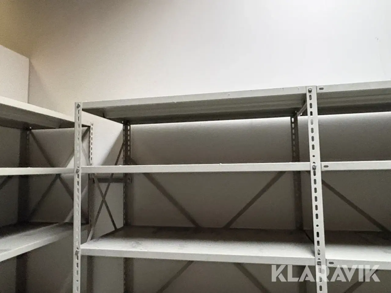 Billede 10 - Værkstedsreoler 6 sektioner