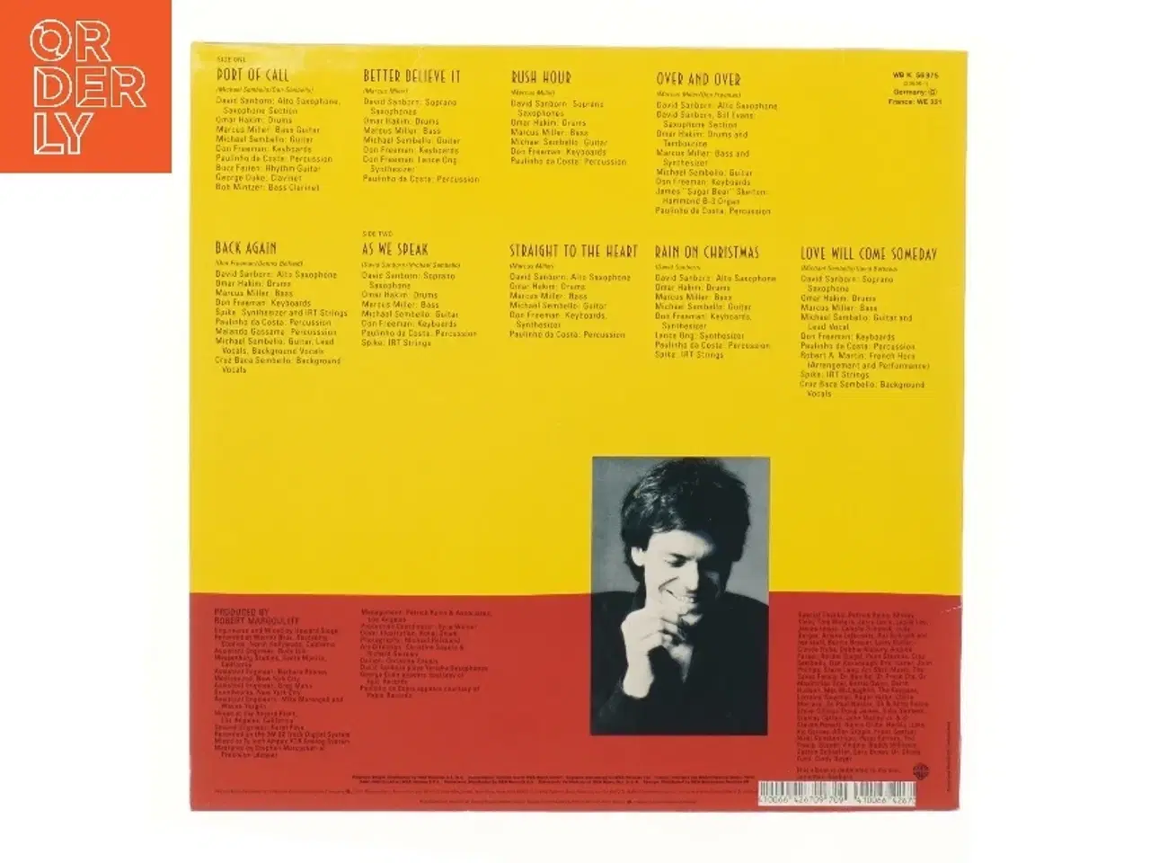 Billede 2 - David Sanborn - As We Speak LP fra Warner Bros