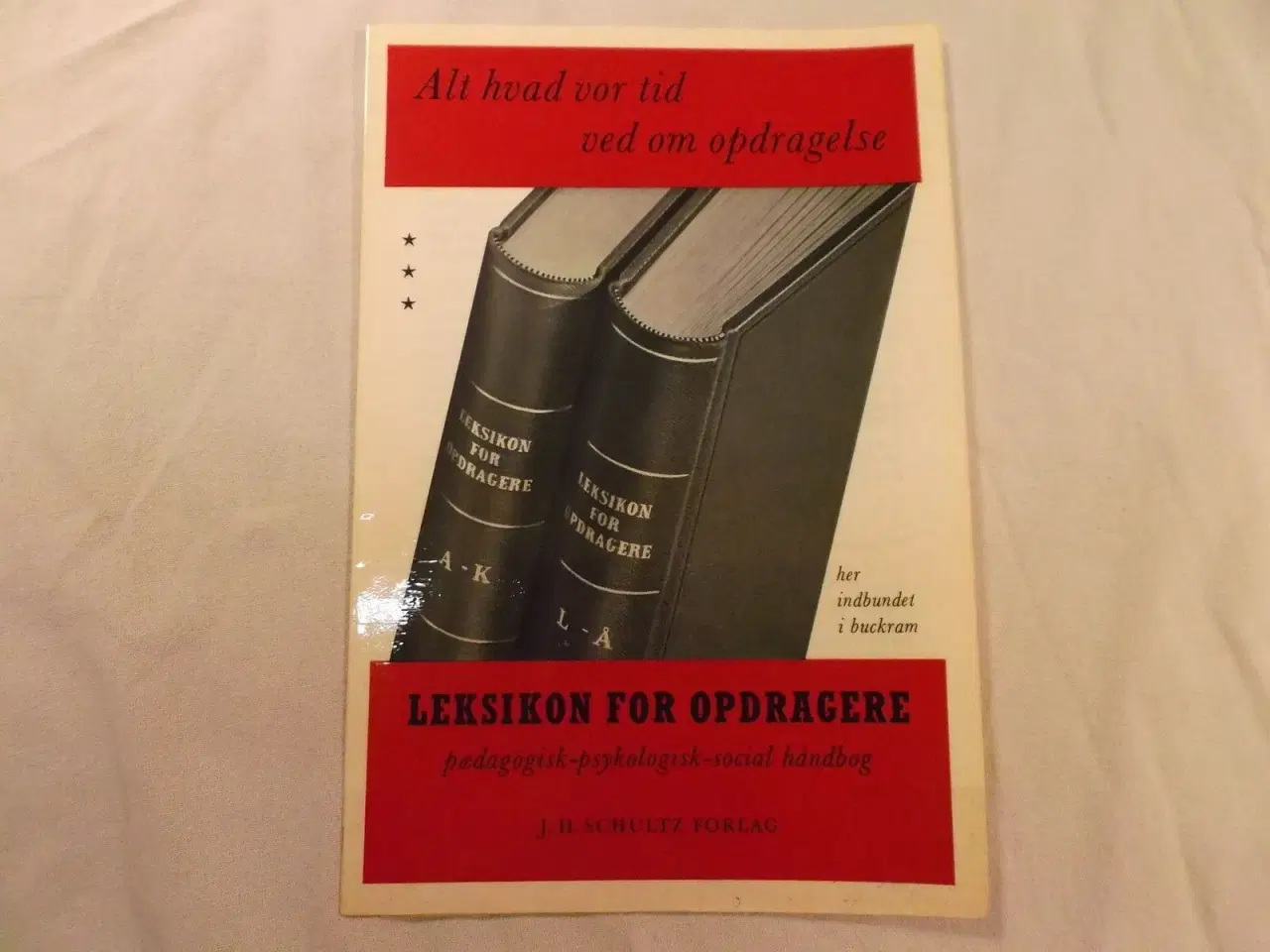 Billede 1 - Leksikon for opdragere fra 1953