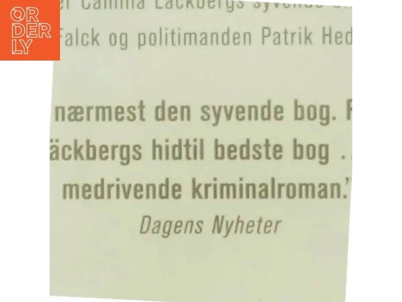 Billede 3 - Fyrmesteren : kriminalroman (Klassesæt) af Camilla L&#228;ckberg (Bog)
