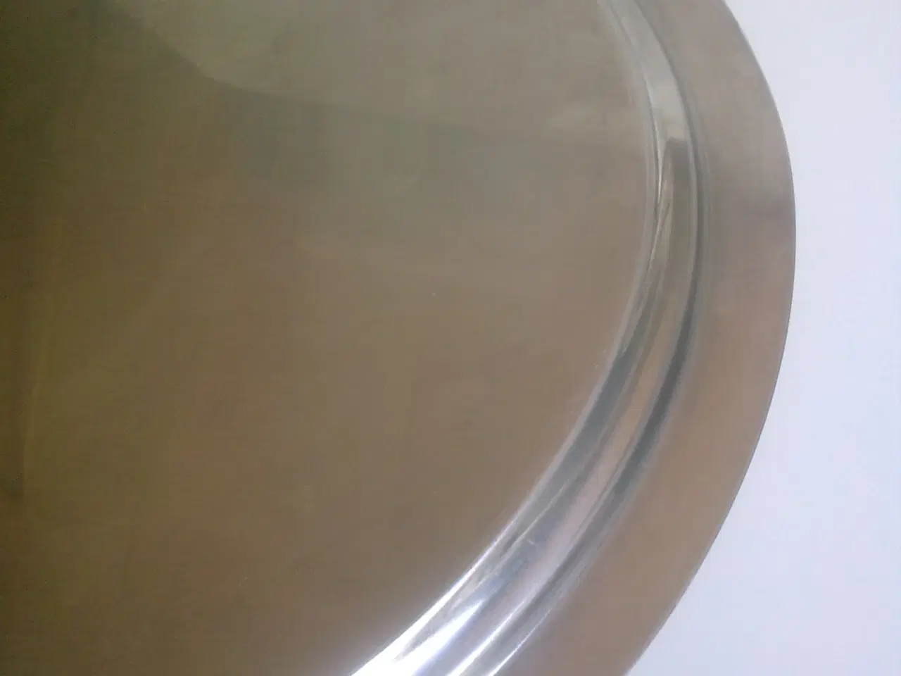 Billede 3 - Lagkage rustfri stål plant fad