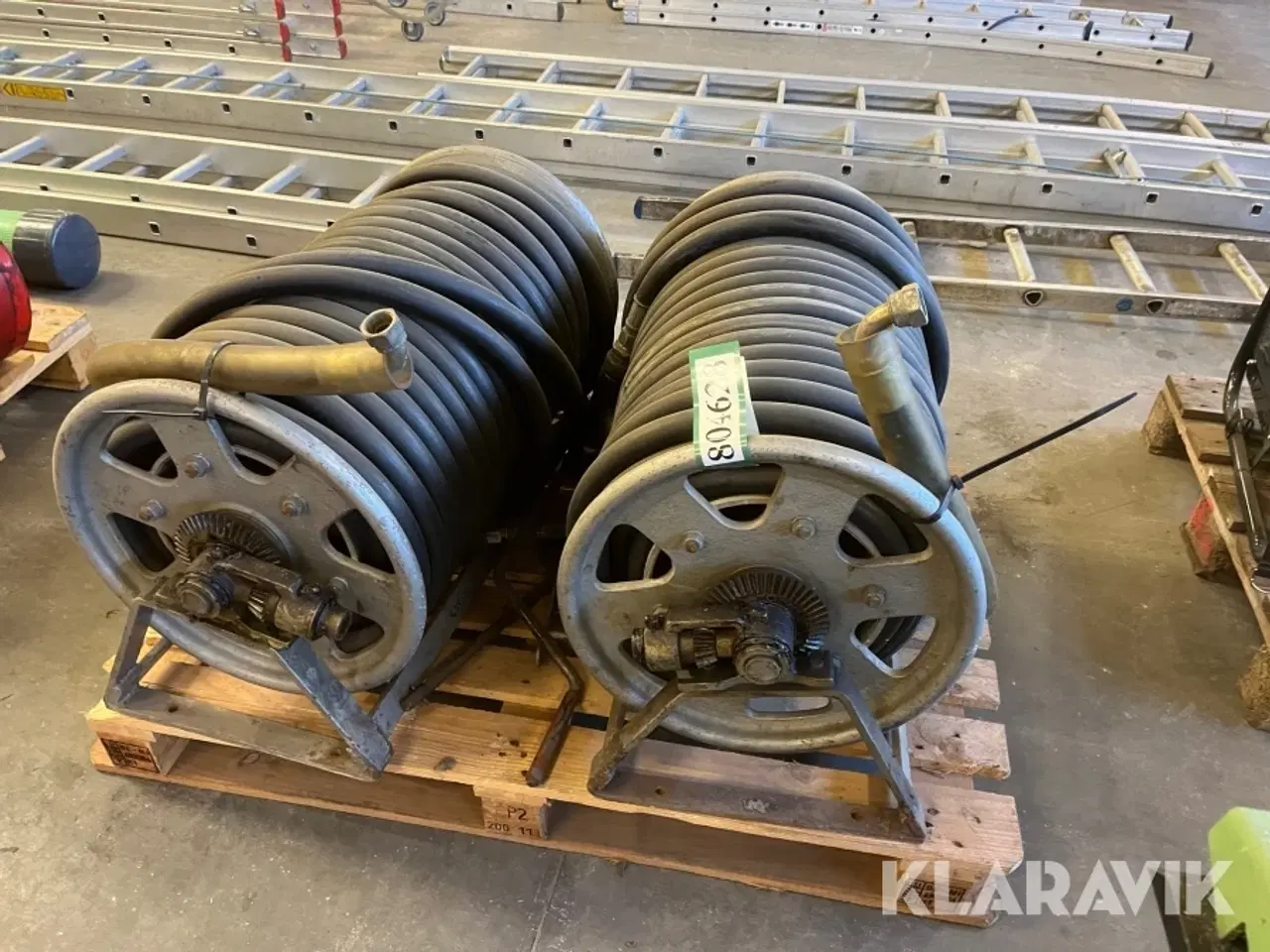 Billede 1 - Brandslanger på opruller 2 styk