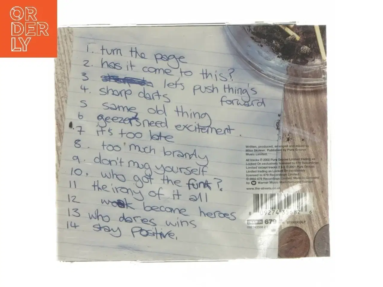 Billede 3 - CD: The Streets - Original Pirate Material (str. 12,5x14 cm)