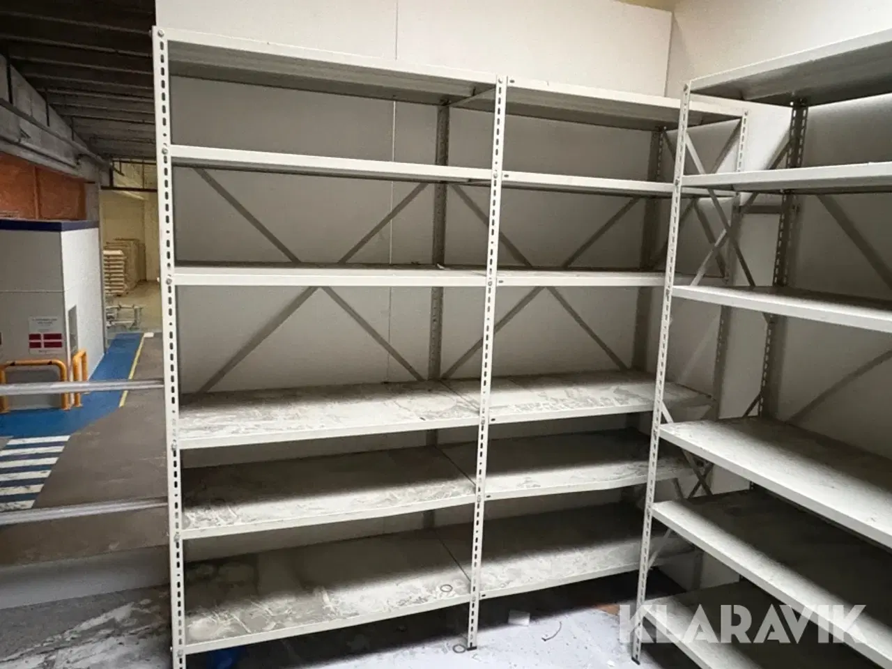 Billede 3 - Værkstedsreoler 6 sektioner