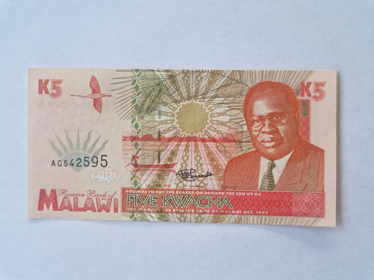 Billede 1 - Five Kwacha Malawi