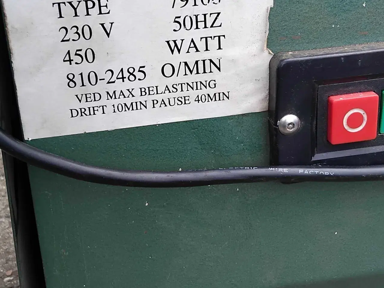 Billede 1 -  Cromag Trædrejebænk (450W) – God begyndermaskine