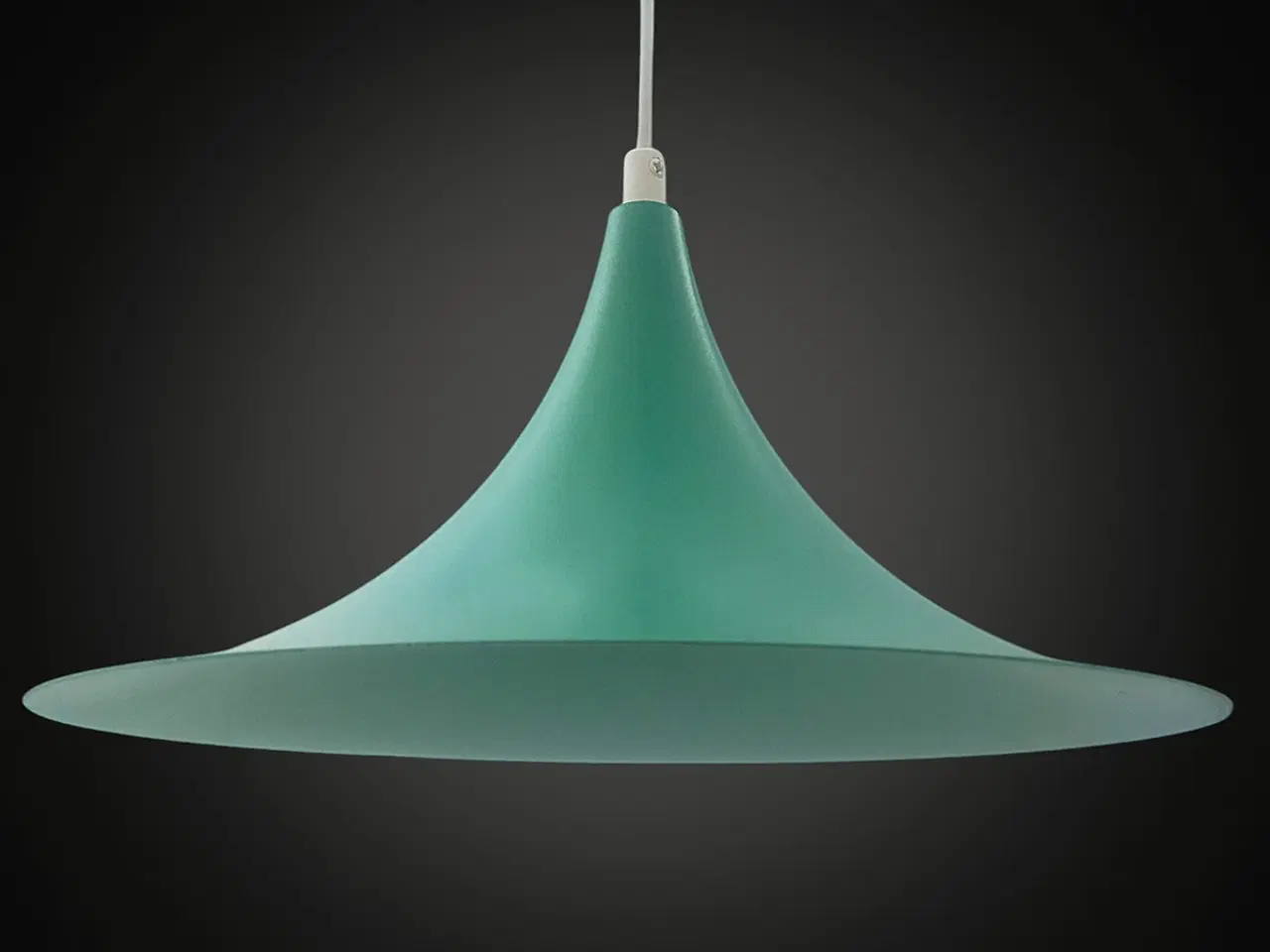 Billede 1 - Strini Trompet 1026 pendel mintgrøn Ø40