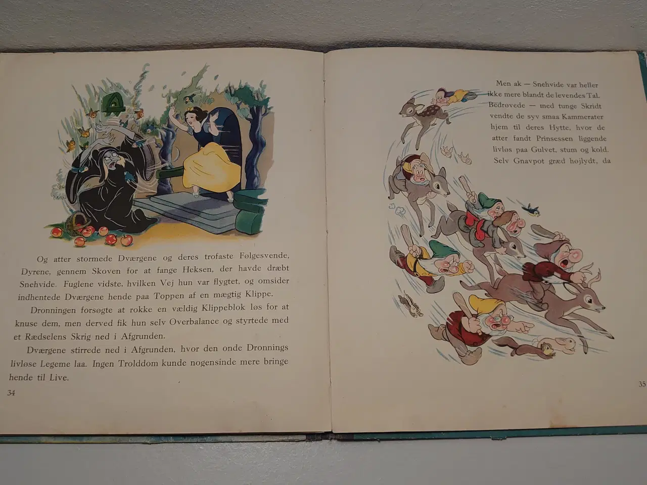 Billede 7 - Walt Disney:Snehvide og de syv dværge. 1938.