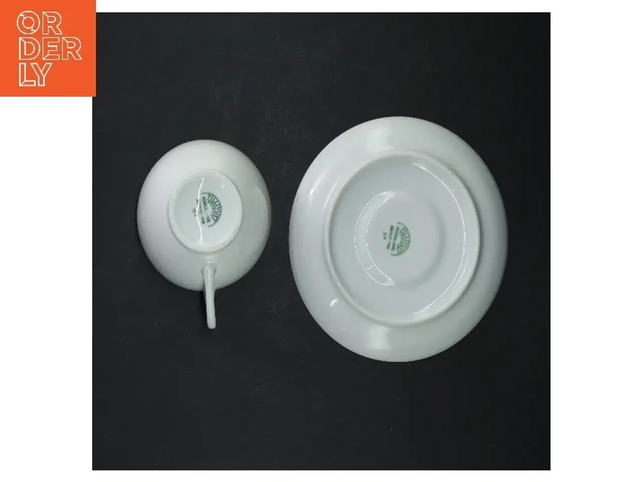 Billede 3 - 5 stk Pillivuyt Cecil kaffekopper (18 cl) med underkopper.