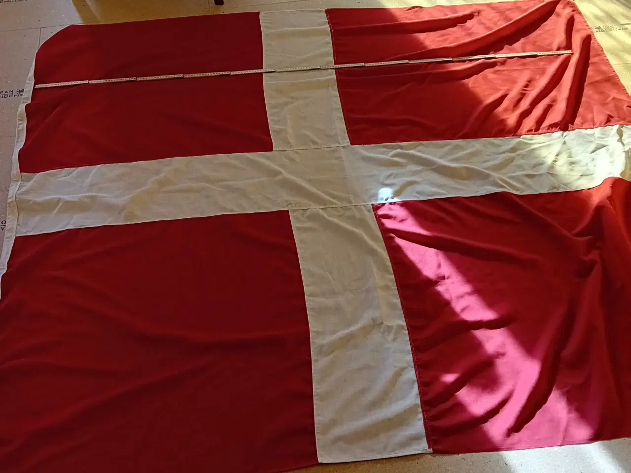 Billede 1 - Stort dannebrogsflag 