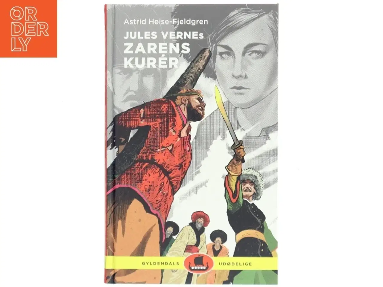 Billede 1 - Jules Vernes Zarens kurér af Astrid Heise-Fjeldgren (Bog)
