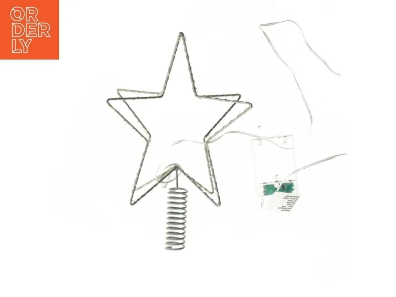 Billede 1 - Lysende julestjerne (str. 26 cm)