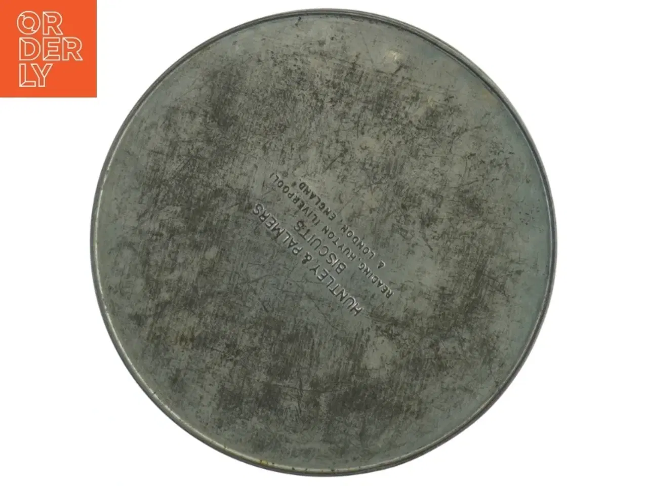 Billede 2 - Vintage Huntley & Palmers kagedåse (str. Ø 21 cm)