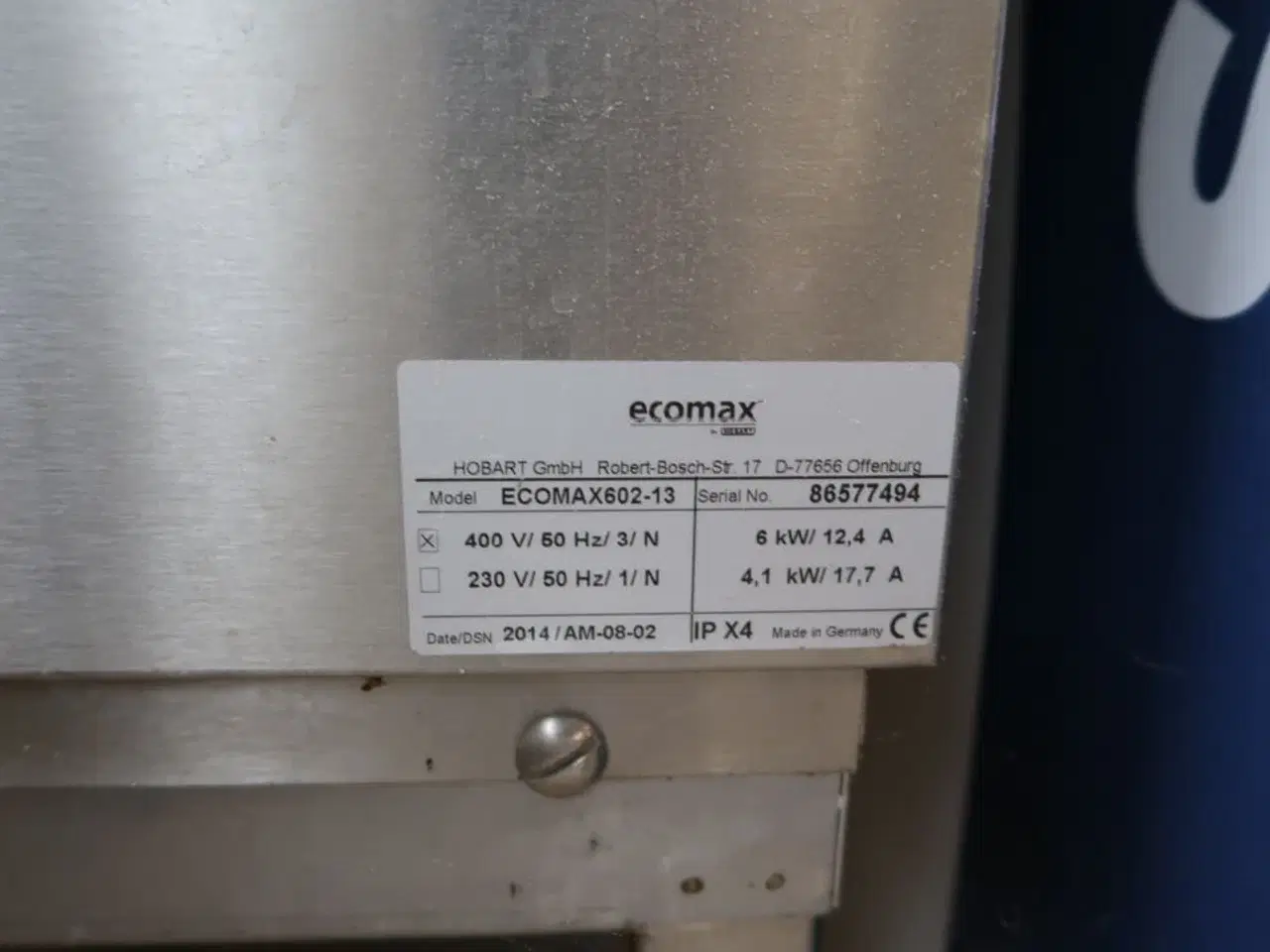 Billede 5 - Industriopvasker ECOMAX 602-13