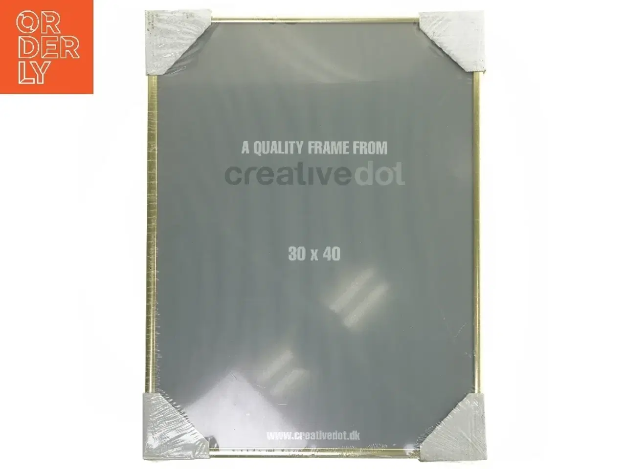 Billede 1 - Billedramme i metal (str. 30 x 40 cm)