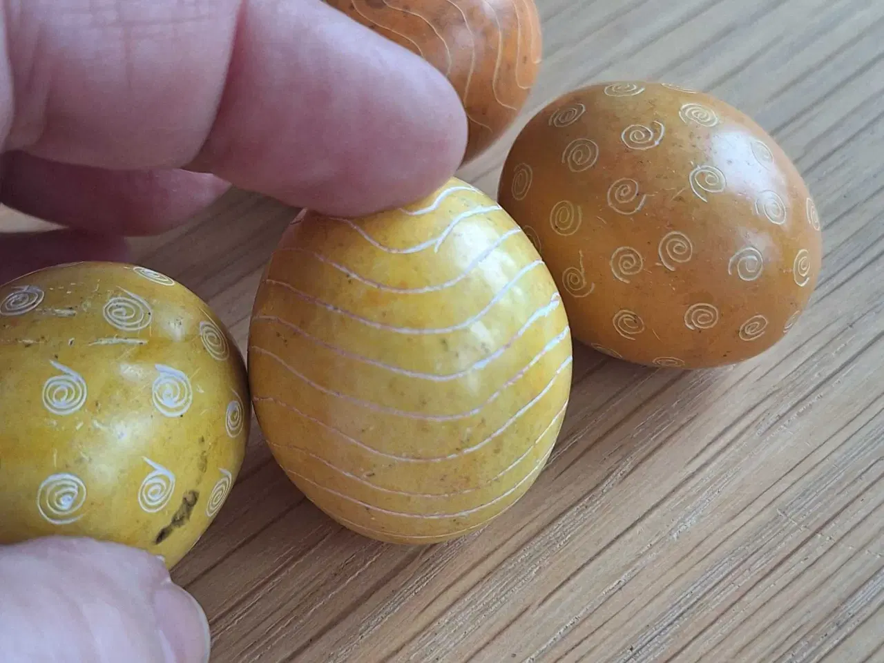 Billede 4 - Fire Afrikanske stenæg 