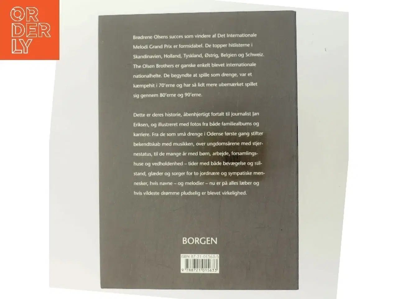 Billede 3 - Brødrene Olsen af Jan Eriksen (f. 1958) (Bog)