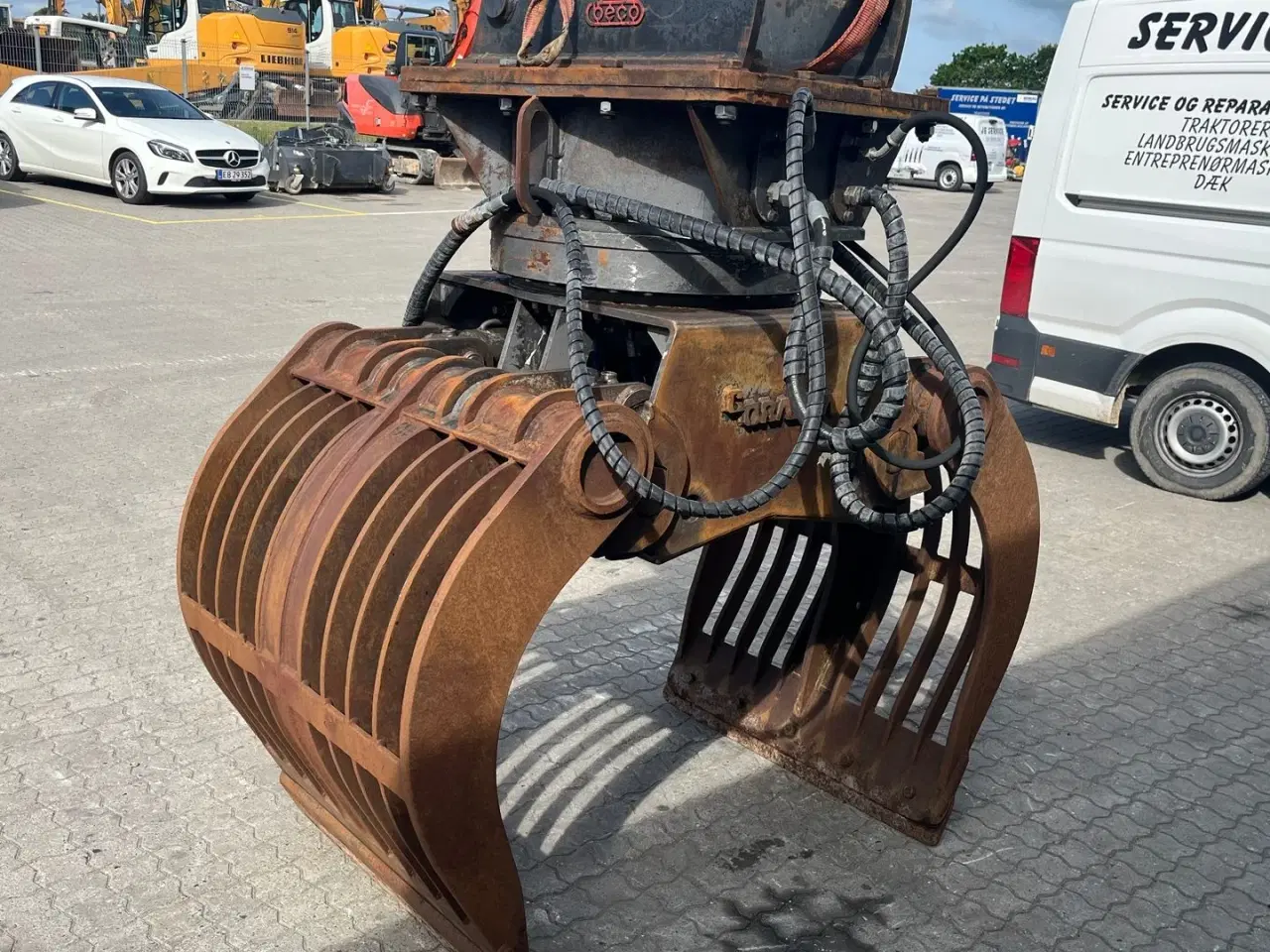 Billede 4 - - - - Corazza Sotergrab med rotor til ca 20 tons maskine