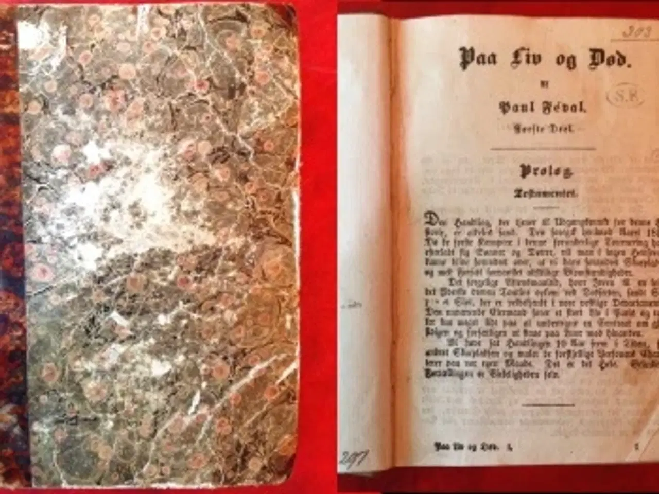Billede 1 - Paul Feval: Paa Liv og Død