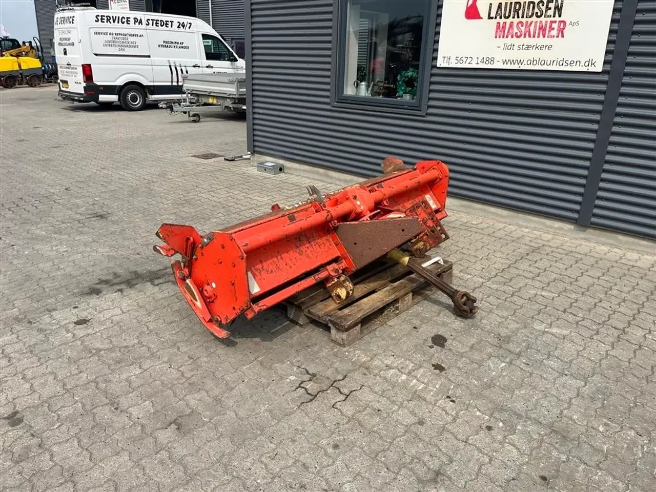 Billede 2 - - - - 2meter Alm jordfræser til traktor