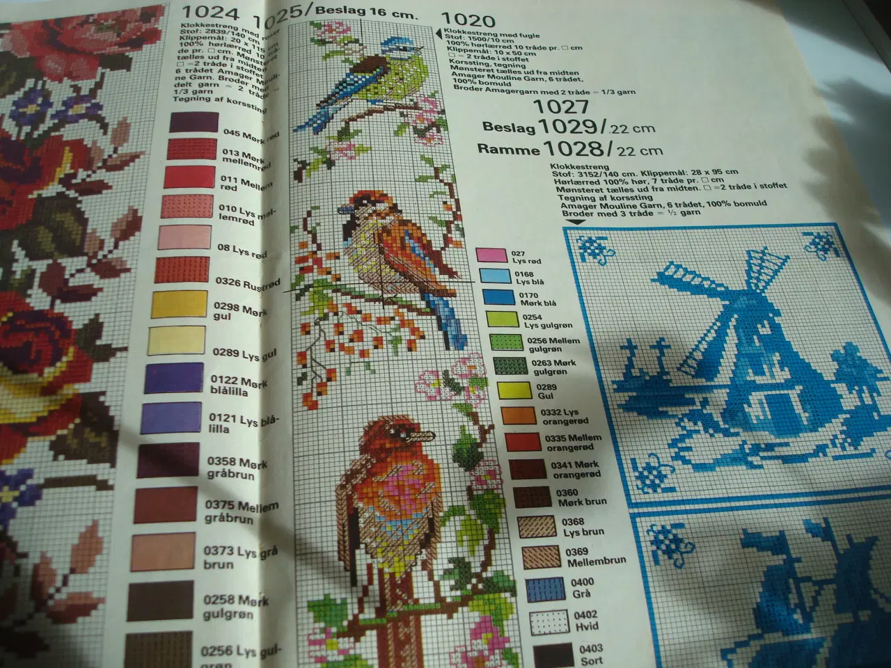 Billede 6 - Mønsterark fra Familie Journal broderi