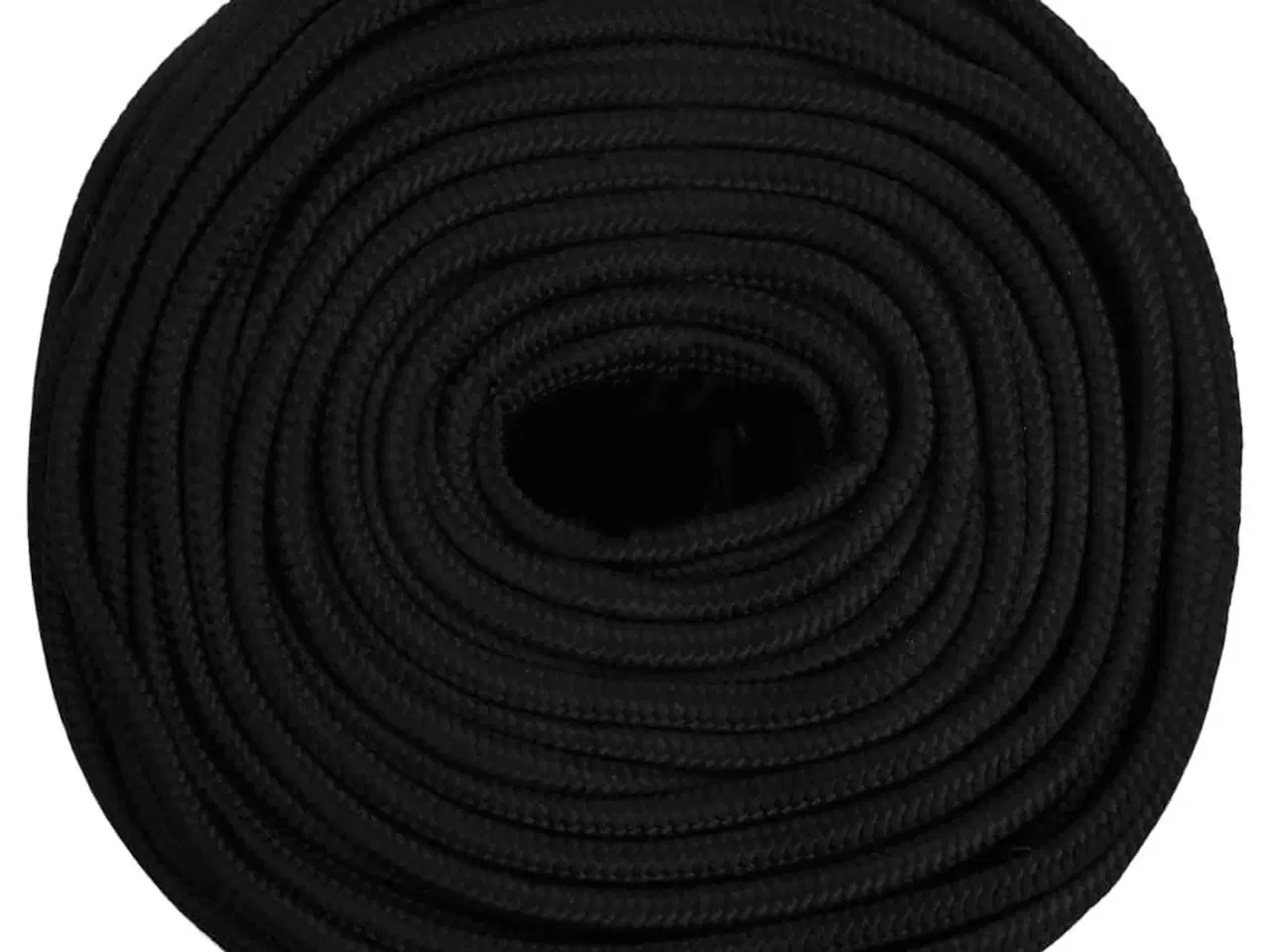 Billede 3 - Arbejdsreb 8 mm 50 m polyester sort