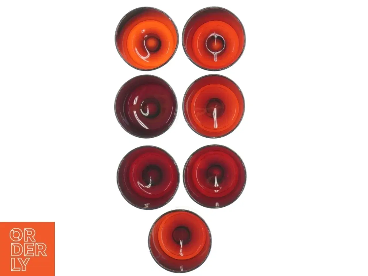 Billede 3 - Rødvinsglas (str. H 10 cm ø. 6 cm)