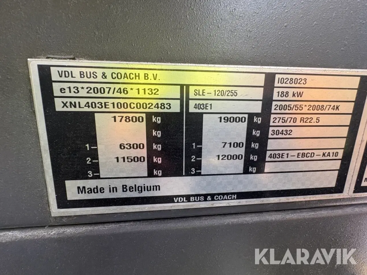 Billede 6 - Bus VDL BUS & COACH