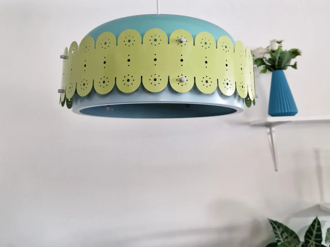 Billede 4 - Smuk upcycled lampe.
