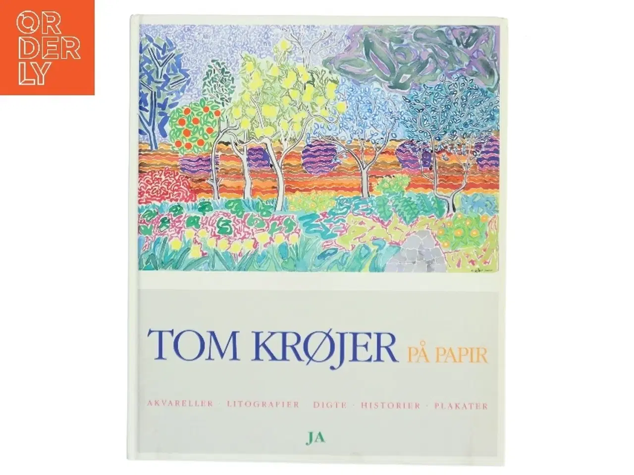 Billede 1 - Tom Krøjer på papir af Tom Krøjer (Bog)