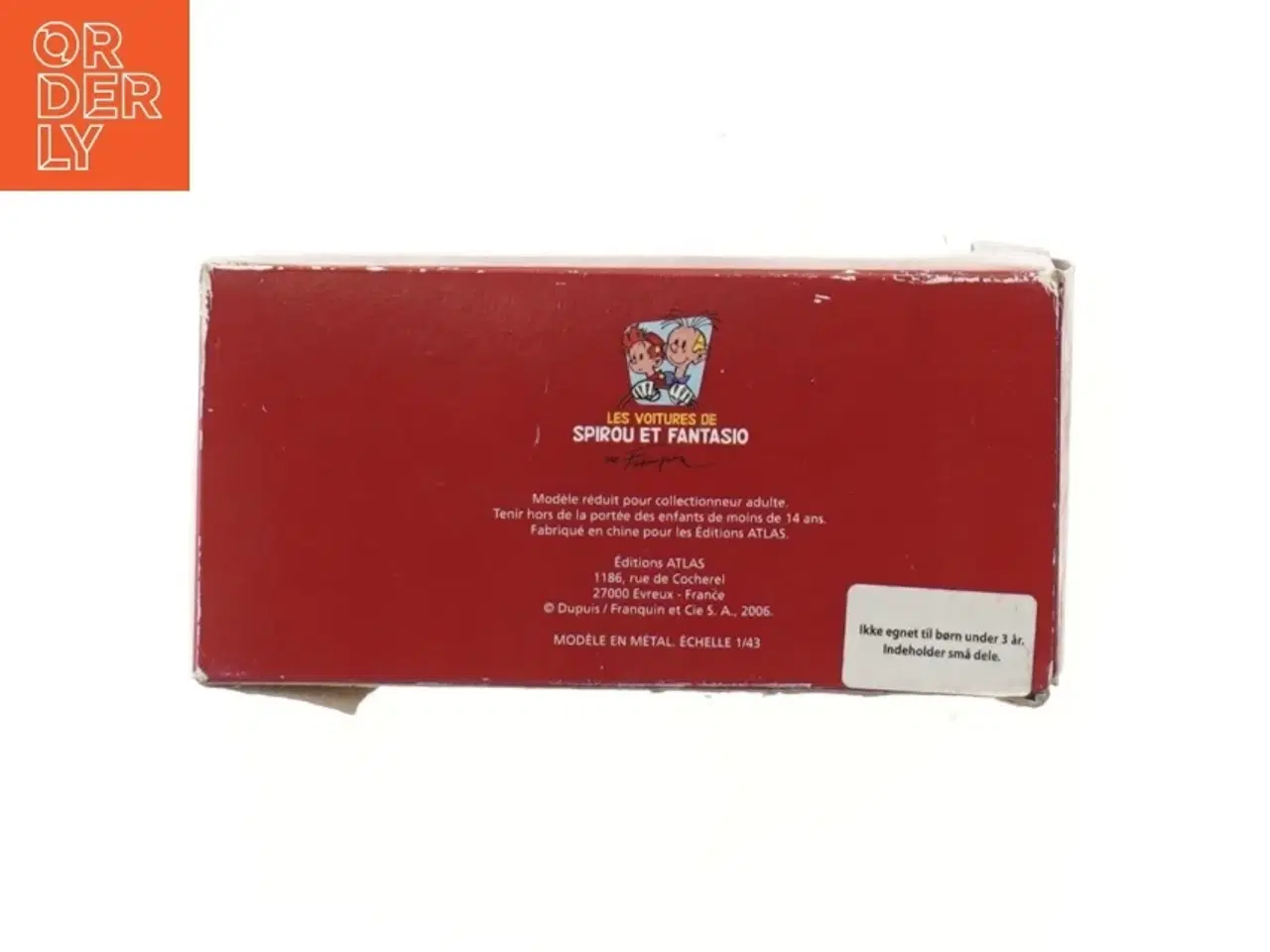 Billede 2 - Spirou og Fantasio modelbil (str. 16,5x8 cm)