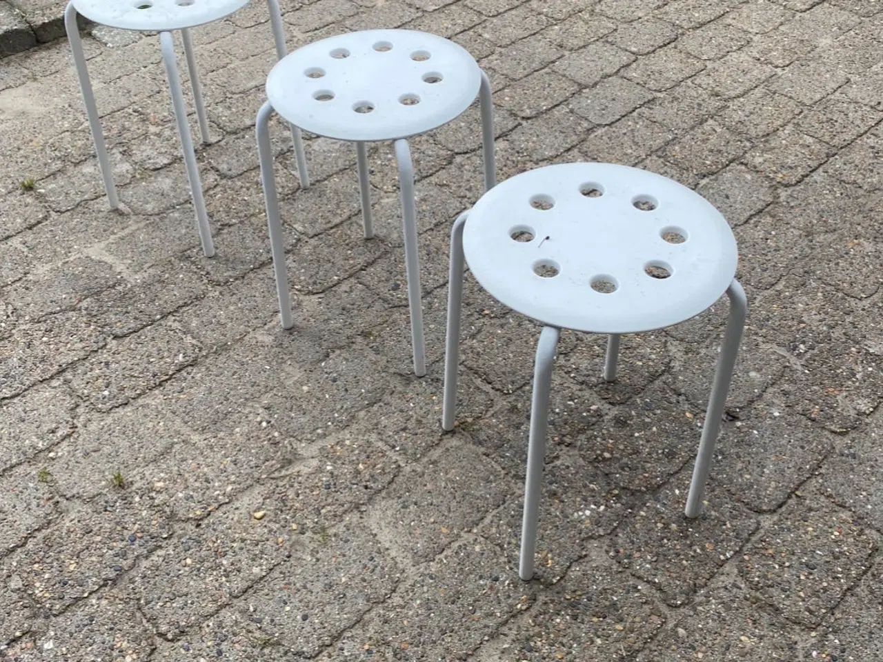 Billede 1 - Taburet 3 stk