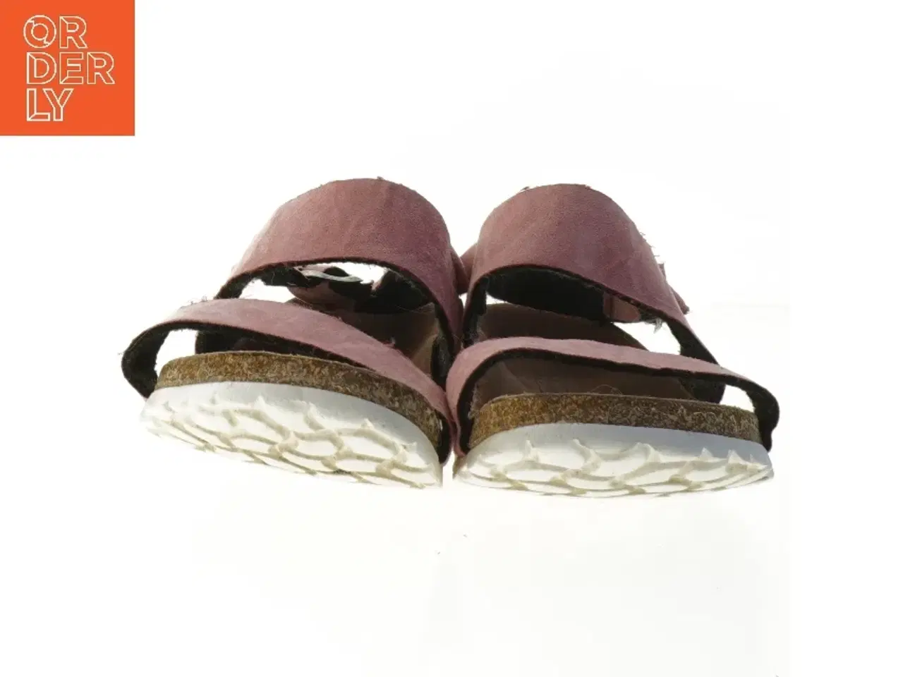 Billede 3 - Lyserøde sandaler med rem (str. 39 )