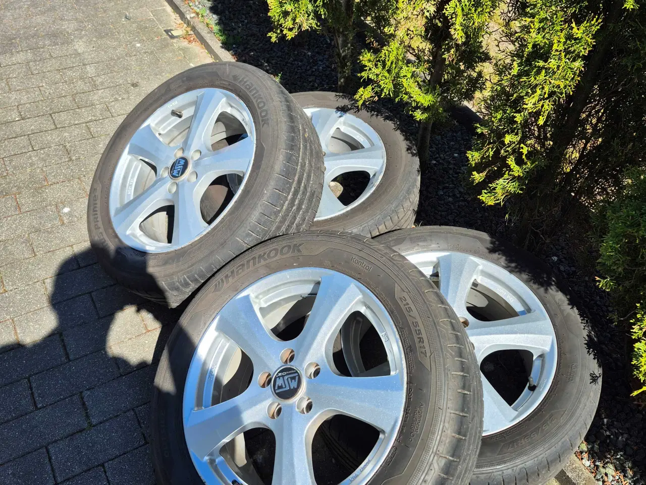 Billede 15 - Alufælge 215 55 17     5x108   Hankok 2023  6.5 mm