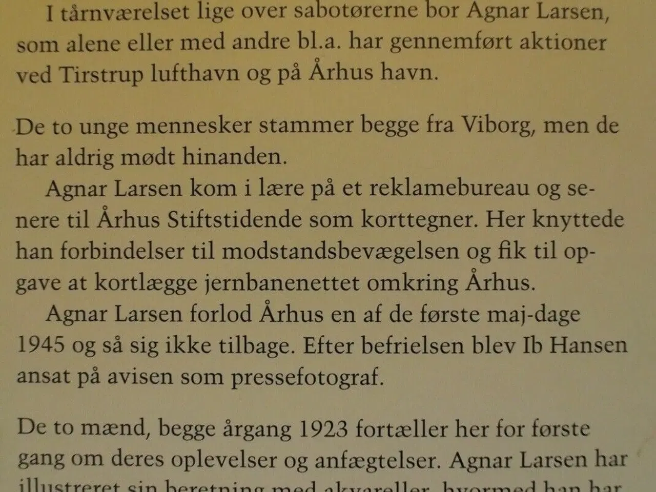 Billede 5 - korttegneren og pressefotografen - dramatiske bere