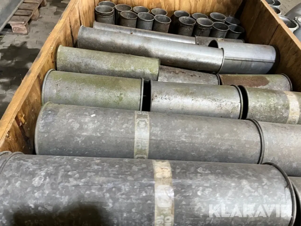 Billede 8 - Blæse rør Kongskilde Ok100-OK120 5 paller